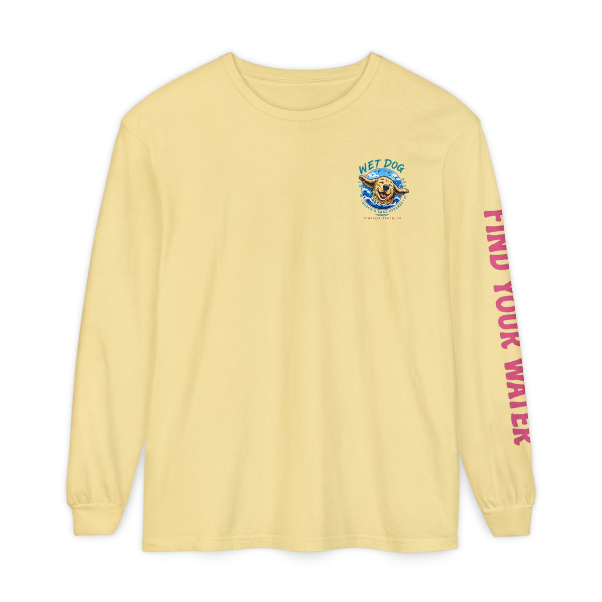 Local Waters Virginia Beach 'Find Your Water' Long Sleeve Tee
