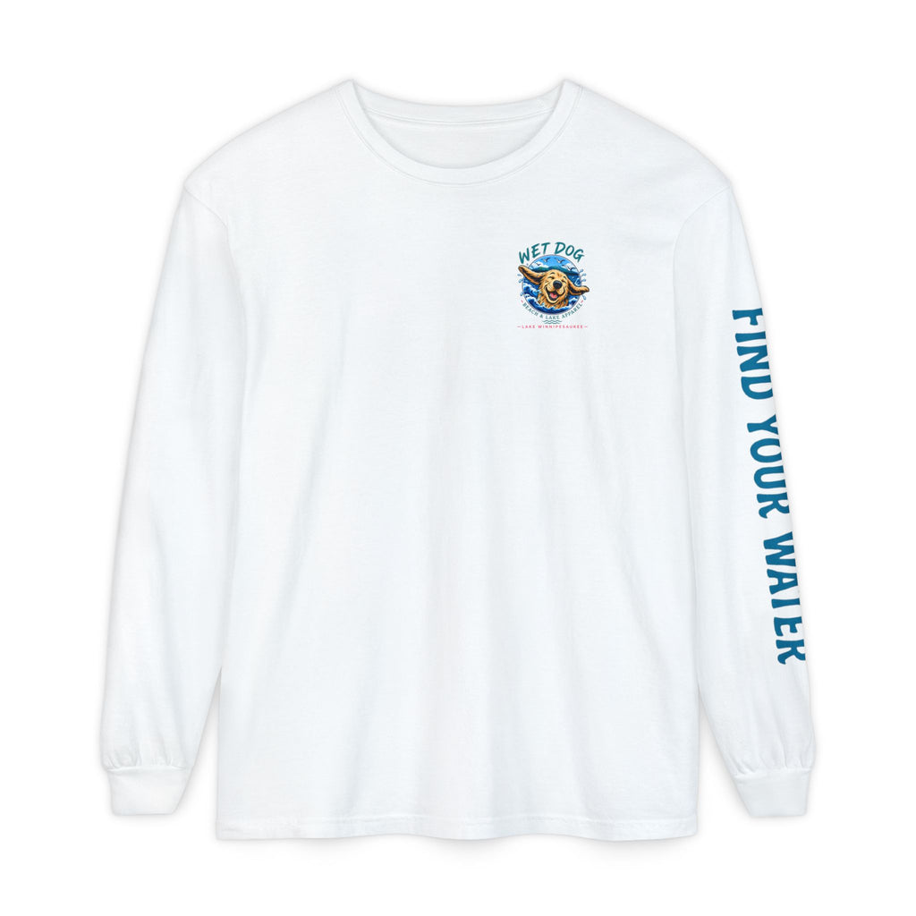 Wet Dog Locals: Lake Winnipesaukee Long Sleeve T-Shirt | Find Your Water