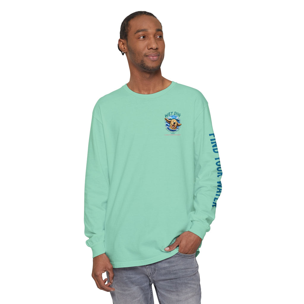 Wet Dog Locals: Lake Winnipesaukee Long Sleeve T-Shirt | Find Your Water