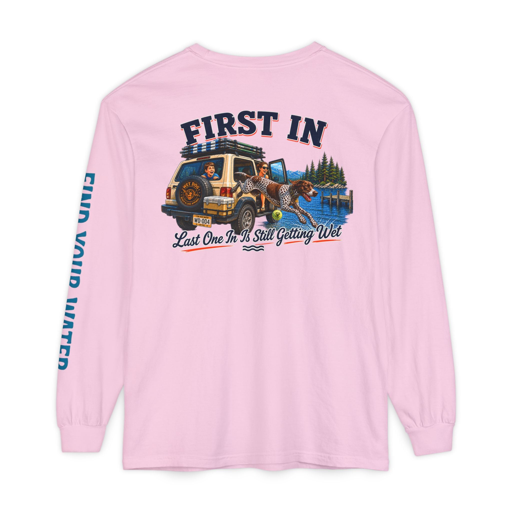 Wet Dog "First In" Long Sleeve T-Shirt | Find Your Water