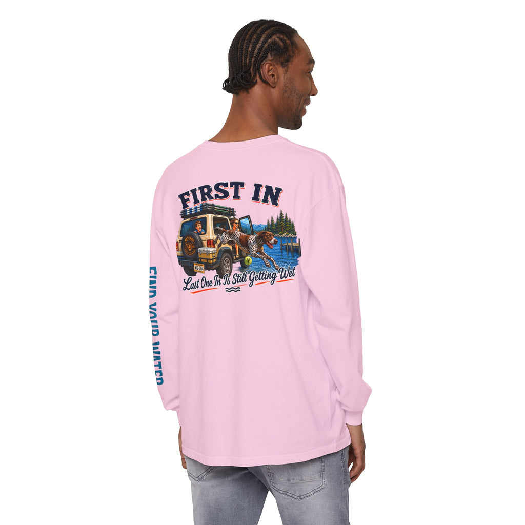 Wet Dog "First In" Long Sleeve T-Shirt | Find Your Water