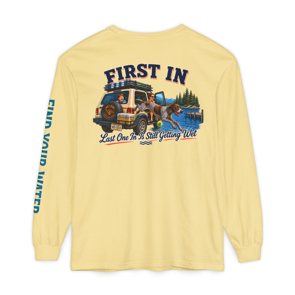 Wet Dog "First In" Long Sleeve T-Shirt | Find Your Water