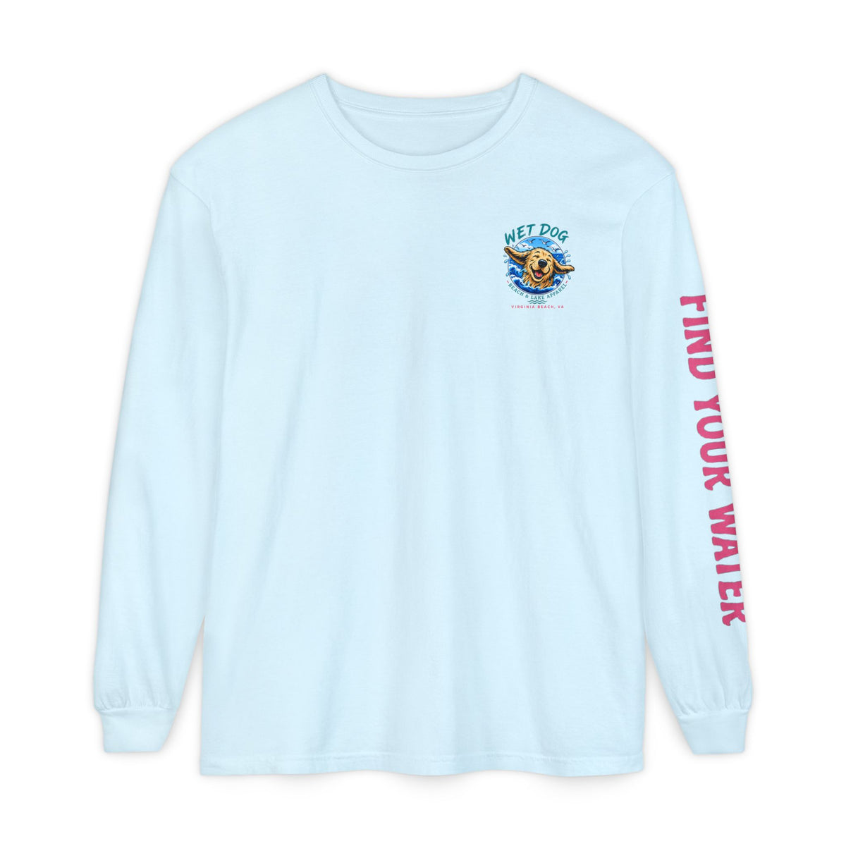 Local Waters Virginia Beach 'Find Your Water' Long Sleeve Tee