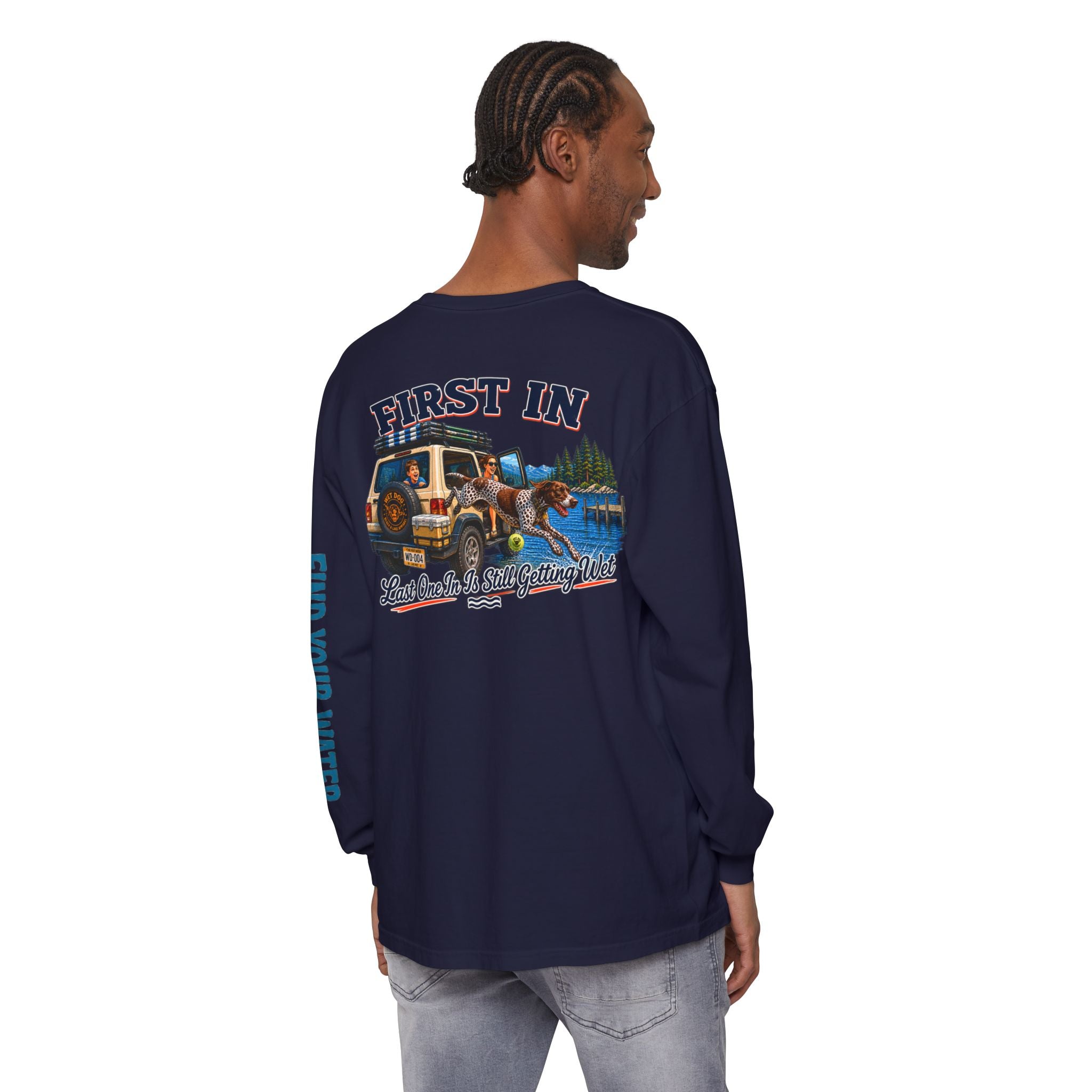 Wet Dog "First In" Long Sleeve T-Shirt | Find Your Water
