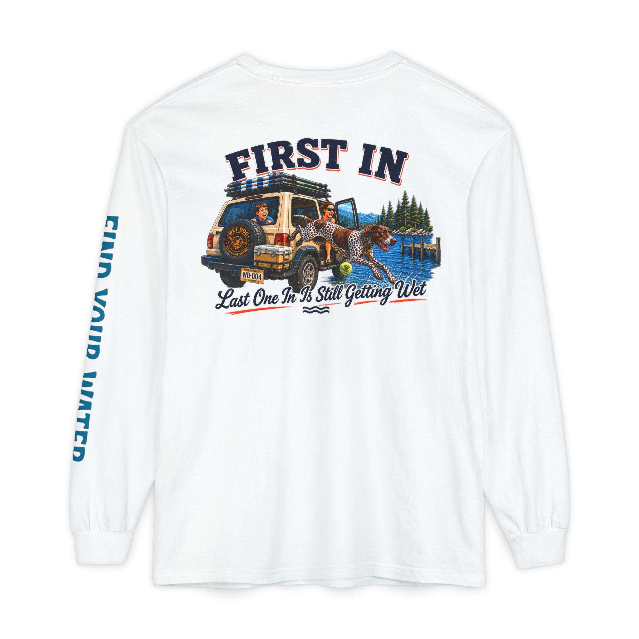 Wet Dog "First In" Long Sleeve T-Shirt | Find Your Water