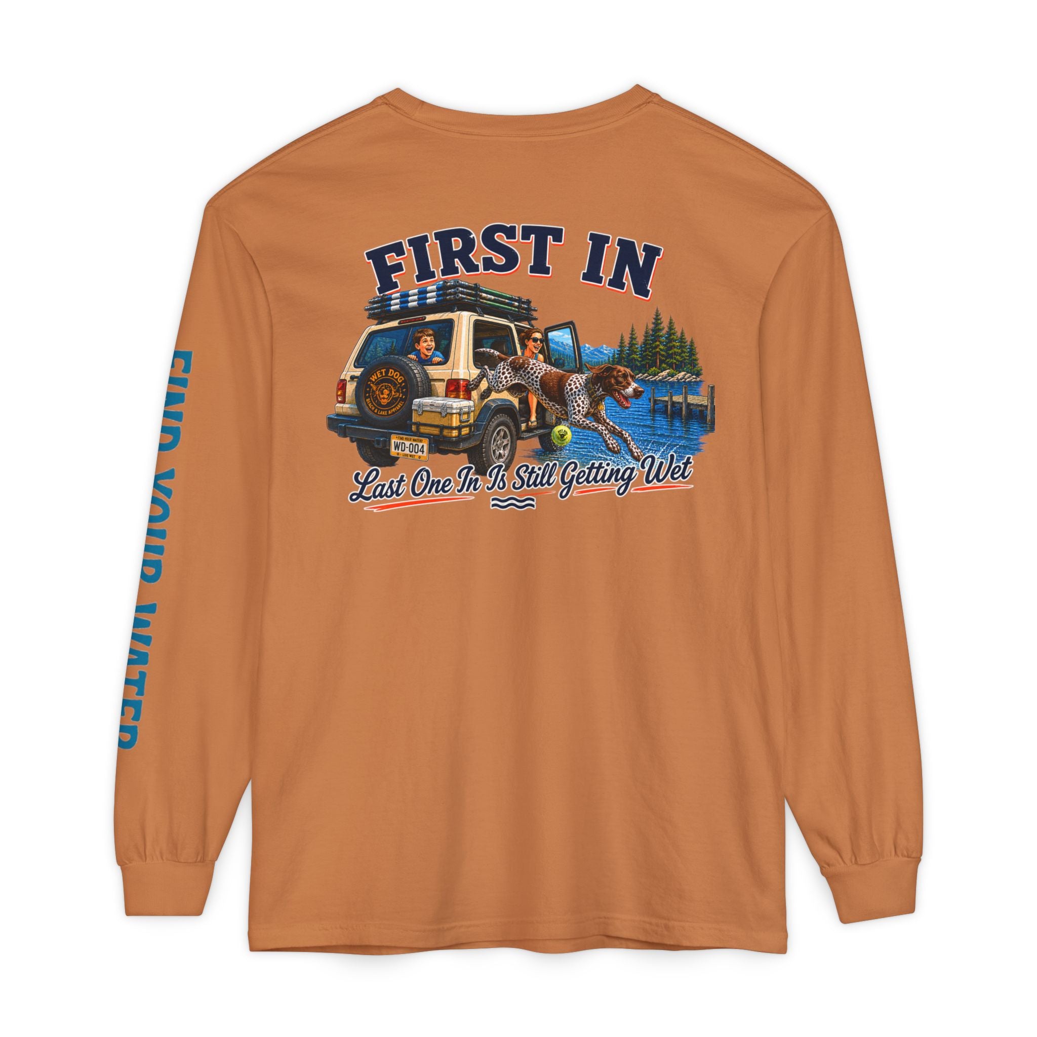 Wet Dog "First In" Long Sleeve T-Shirt | Find Your Water