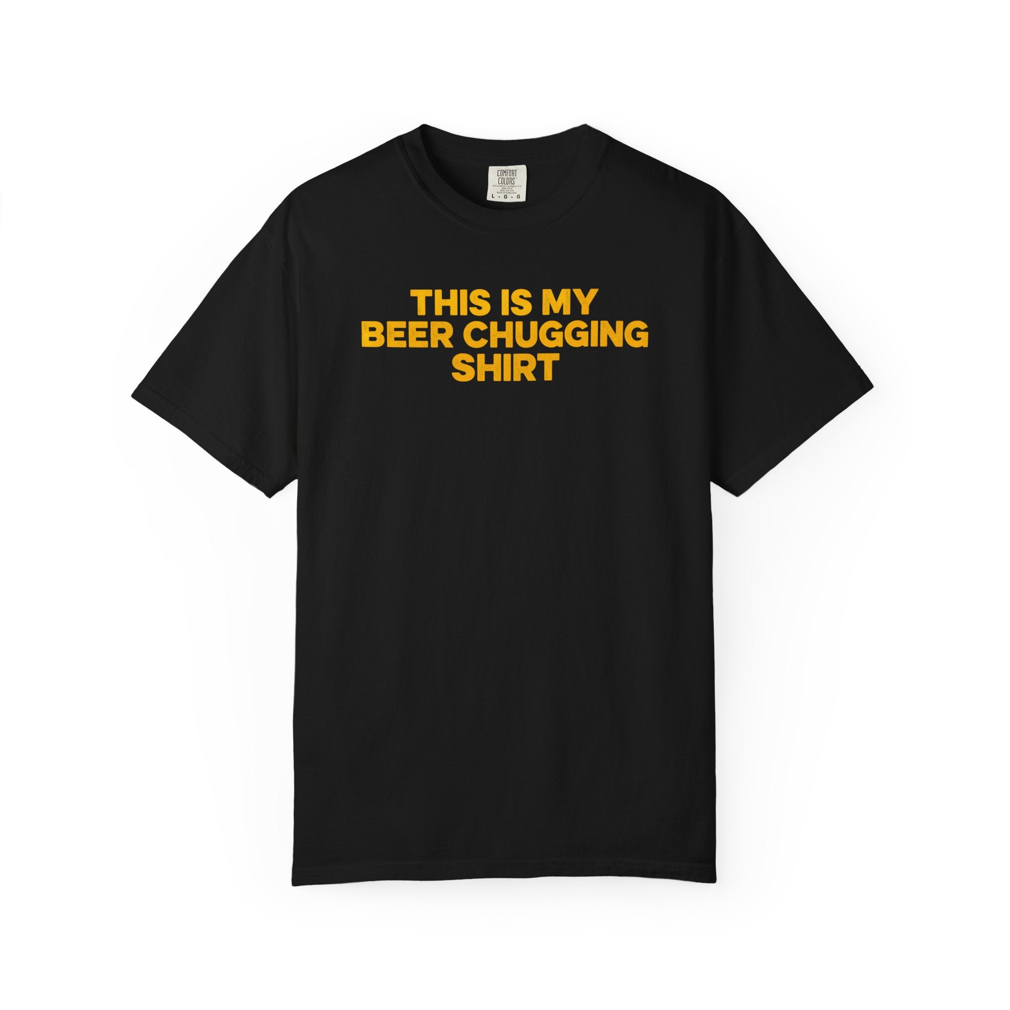 This Is My Beer Chugging Shirt T-Shirt | Craft Beer Mafia Graphic Tee