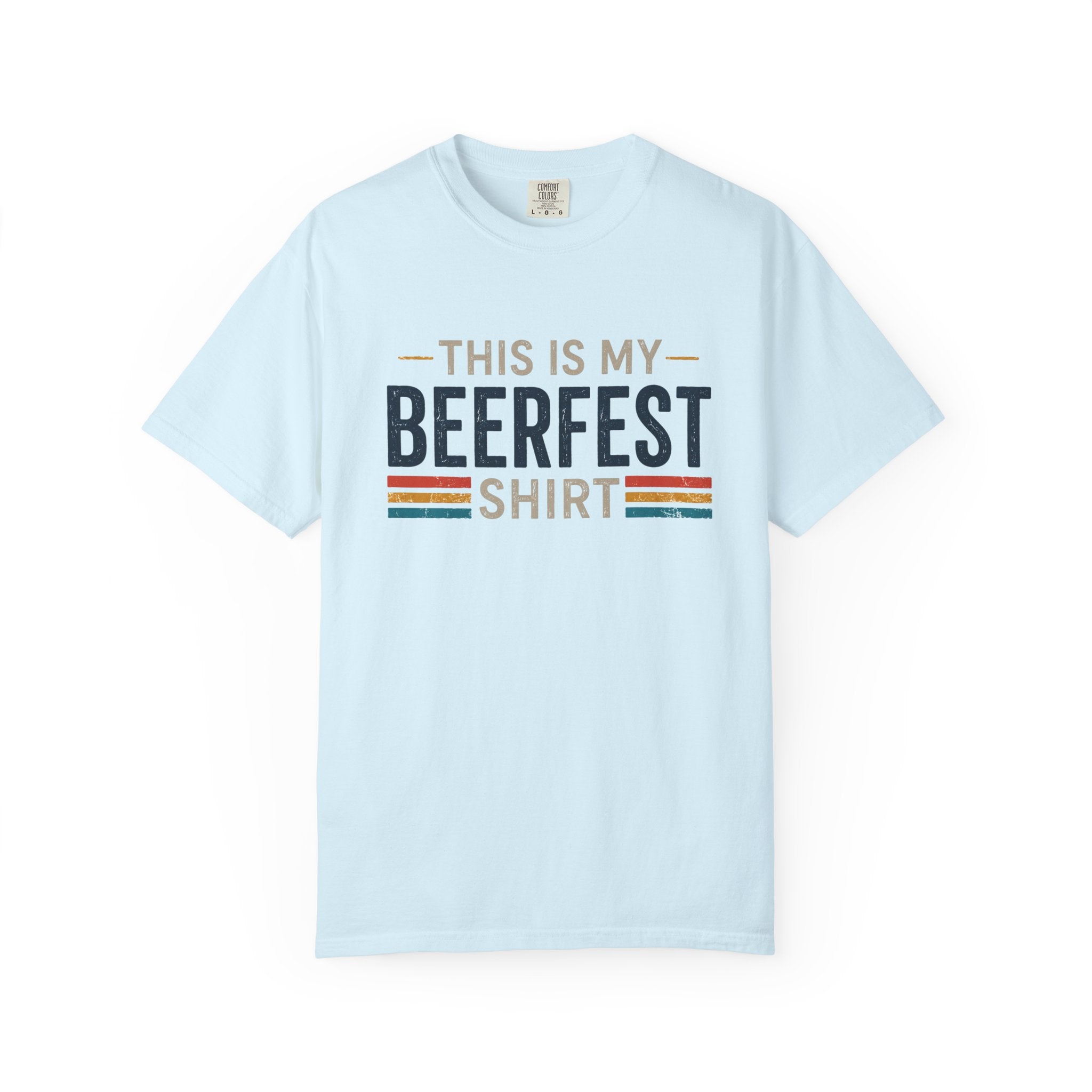 This Is My Beerfest Shirt T-Shirt | Beerfest Graphic Tee, Retro Stripes