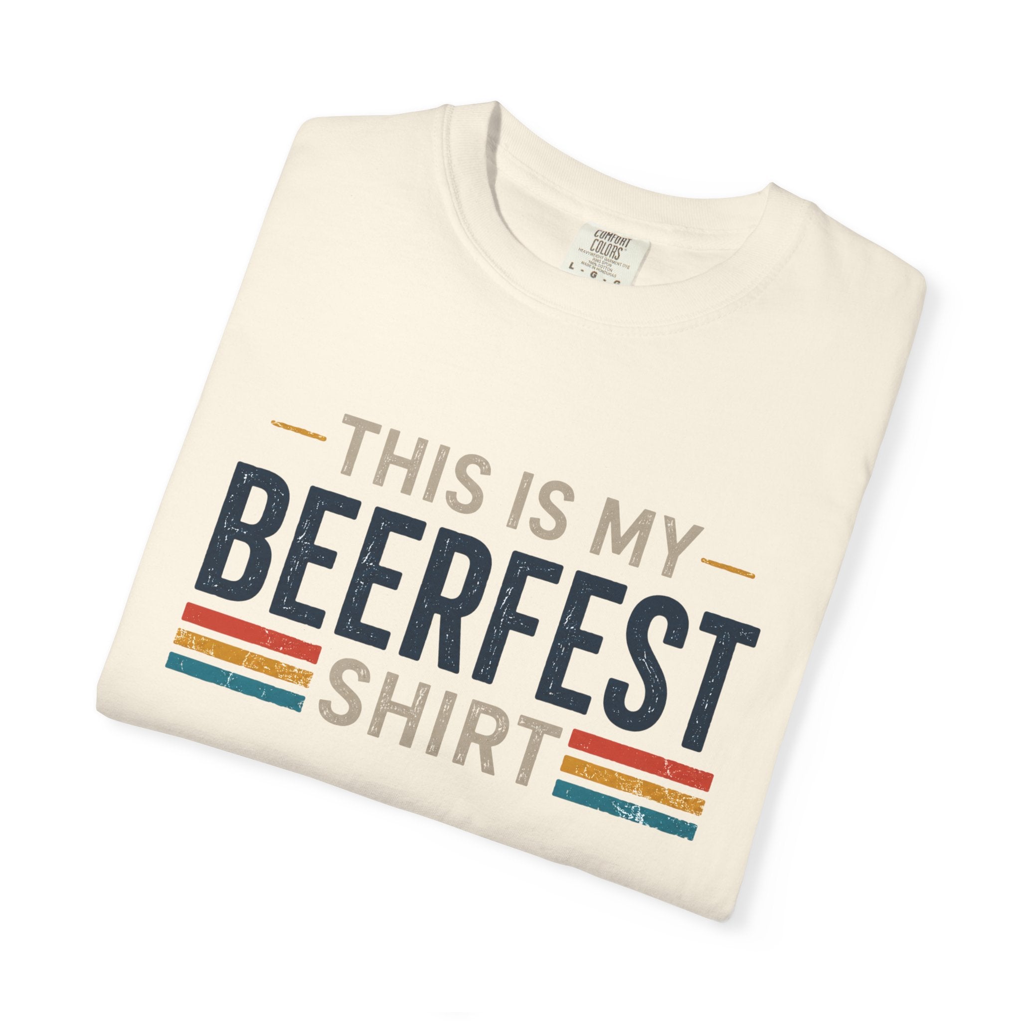 This Is My Beerfest Shirt T-Shirt | Beerfest Graphic Tee, Retro Stripes