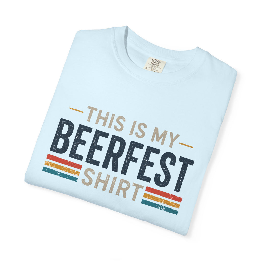 This Is My Beerfest Shirt T-Shirt | Beerfest Graphic Tee, Retro Stripes