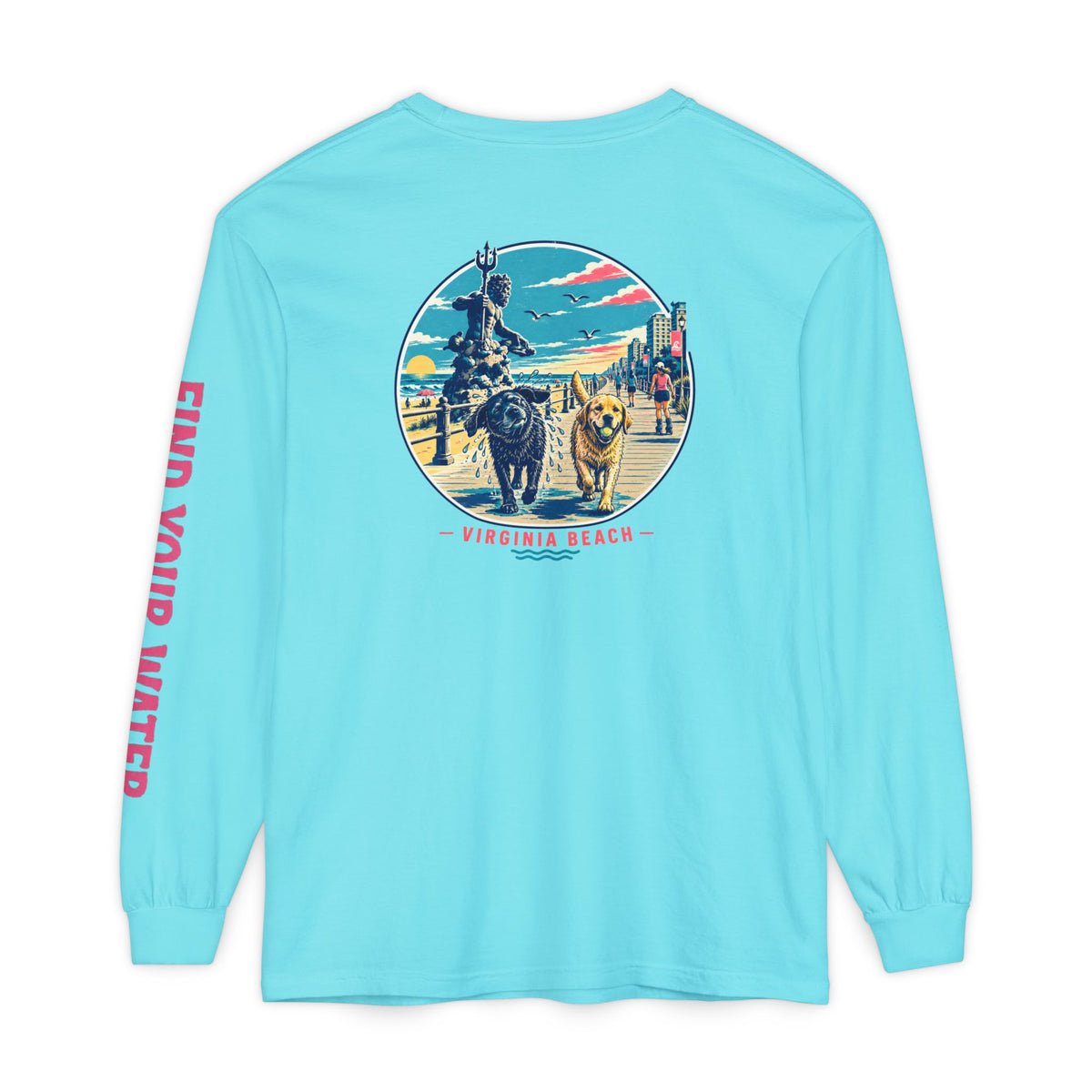 Local Waters Virginia Beach 'Find Your Water' Long Sleeve Tee