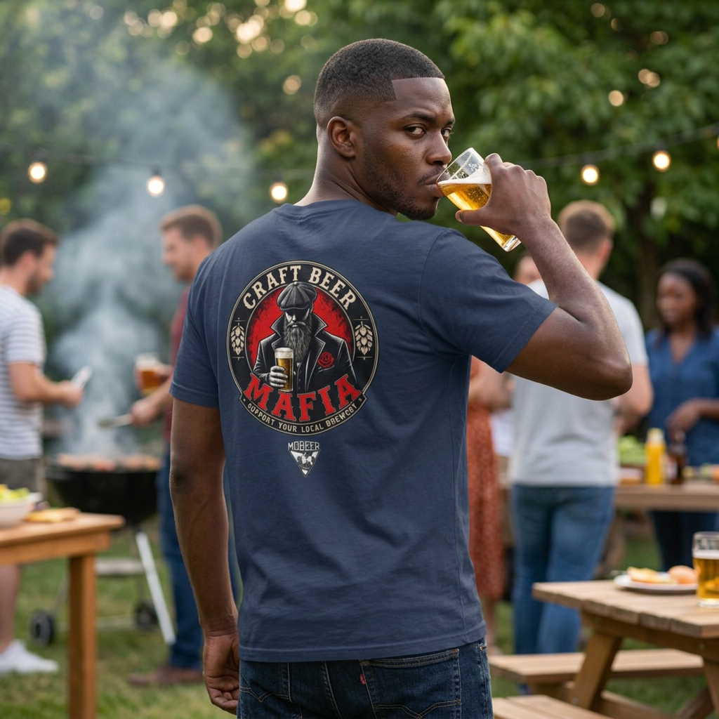 This Is My Beer Chugging Shirt T-Shirt | Craft Beer Mafia Graphic Tee