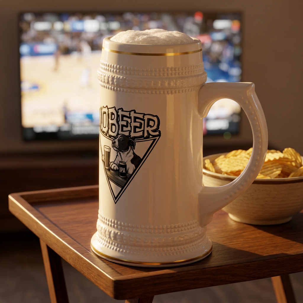 Craft Beer Stein Mug — "Craft Beer Mafia" Logo Beer Stein for Brewers & Beer Lovers