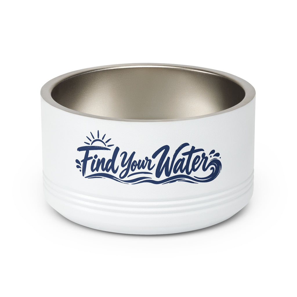 Wet Dog  Dog Bowl | Find Your Water
