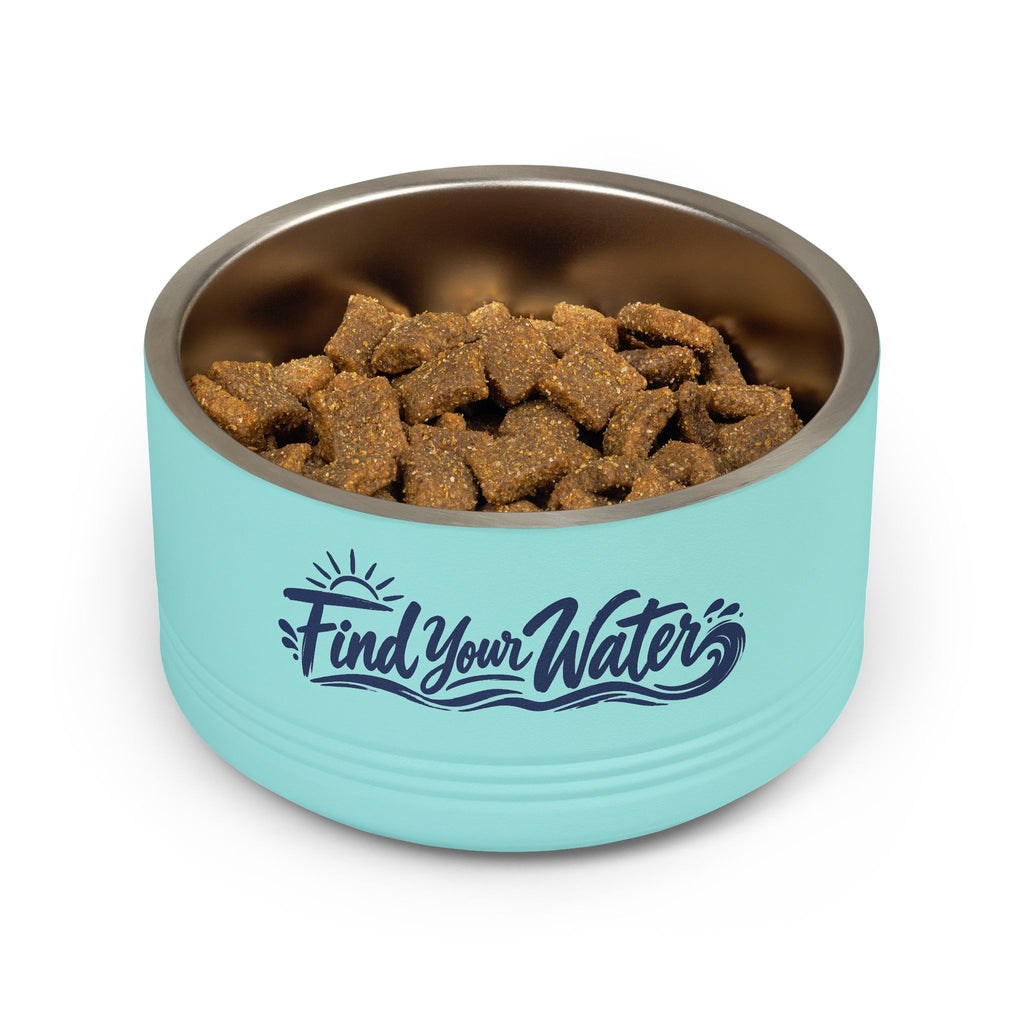 Wet Dog  Dog Bowl | Find Your Water