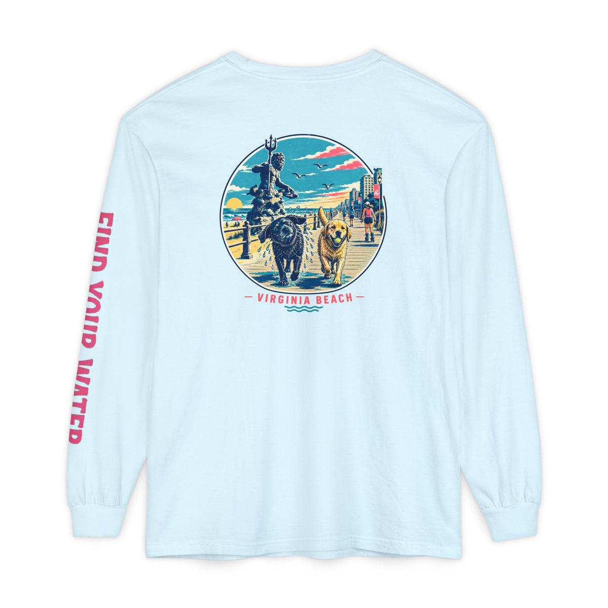 Local Waters Virginia Beach 'Find Your Water' Long Sleeve Tee