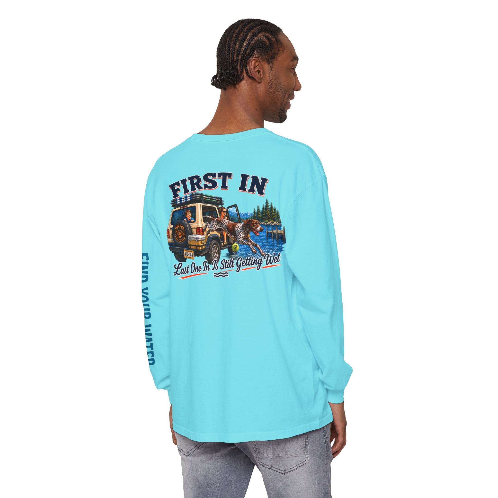 Wet Dog "First In" Long Sleeve T-Shirt | Find Your Water