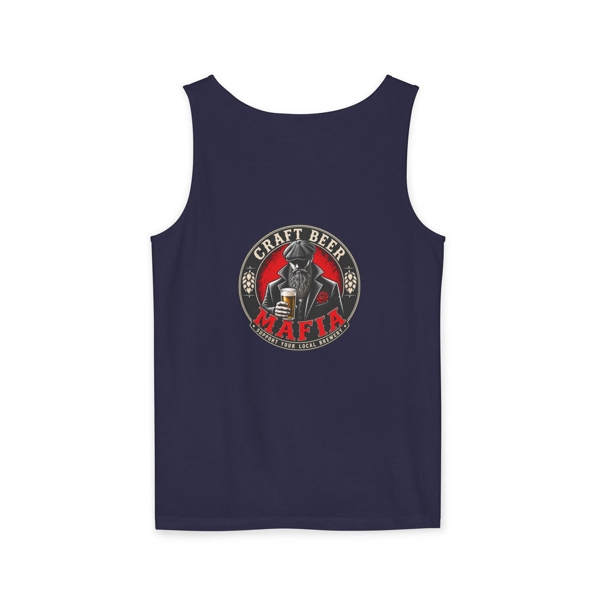 Craft Beer Tank Top — "Light Beers Are For Pussies" Graphic