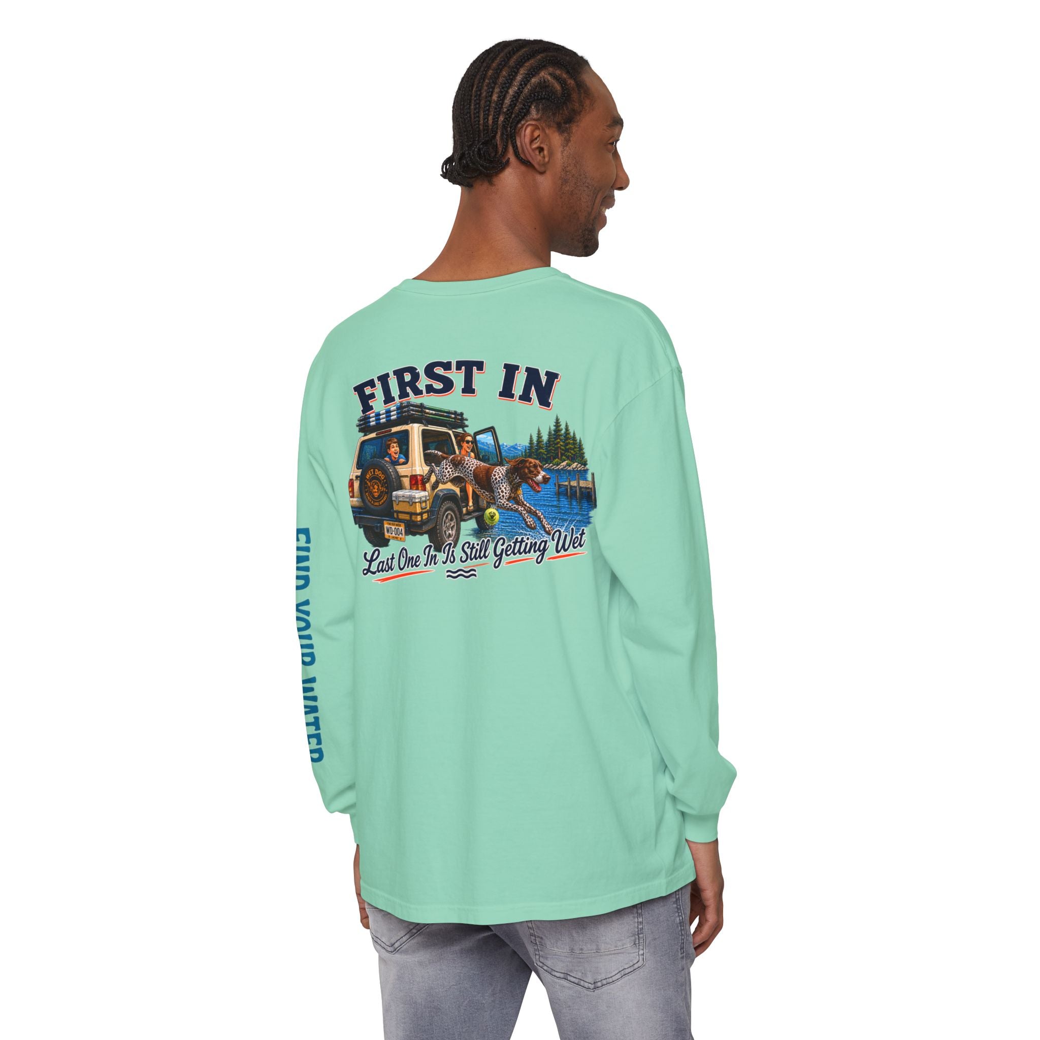 Wet Dog "First In" Long Sleeve T-Shirt | Find Your Water