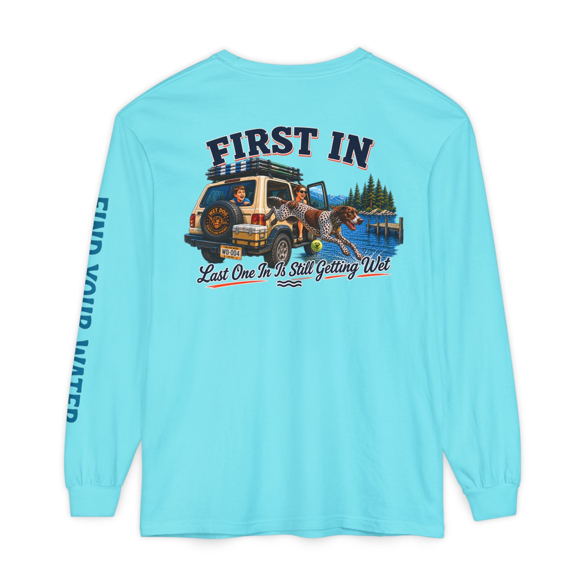 Wet Dog "First In" Long Sleeve T-Shirt | Find Your Water