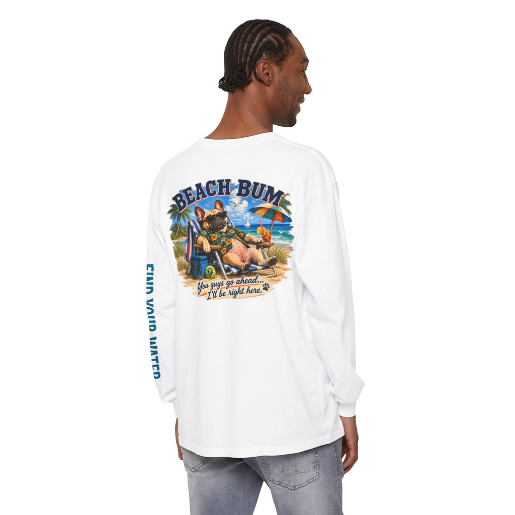 Wet Dog "Beach Bum" Long Sleeve T-Shirt | 'Find Your Water' Sleeve Graphic