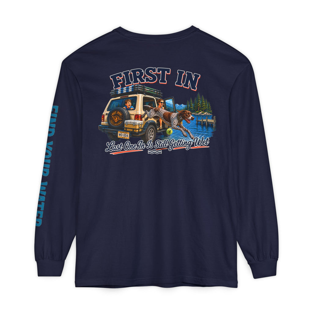 Wet Dog "First In" Long Sleeve T-Shirt | Find Your Water