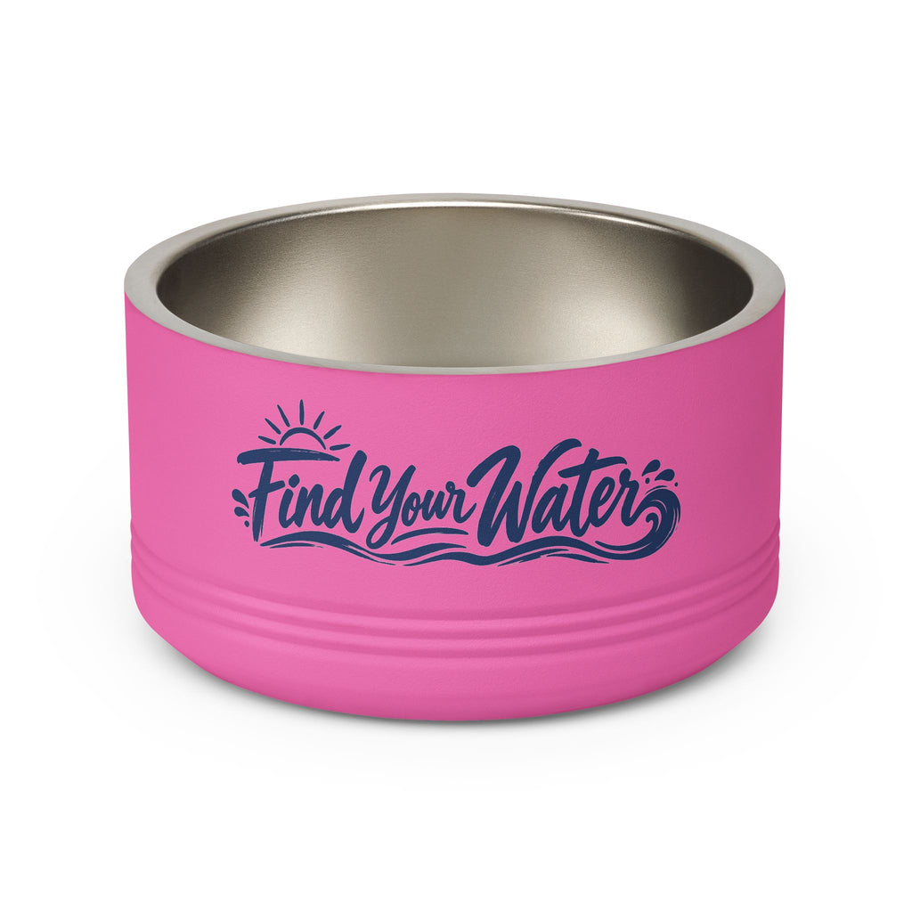 Wet Dog  Dog Bowl | Find Your Water