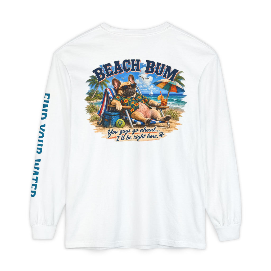 Wet Dog "Beach Bum" Long Sleeve T-Shirt | 'Find Your Water' Sleeve Graphic