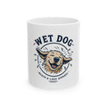Wet Dog Ceramic Mug | Beach & Lake Dog Lover Coffee Cup