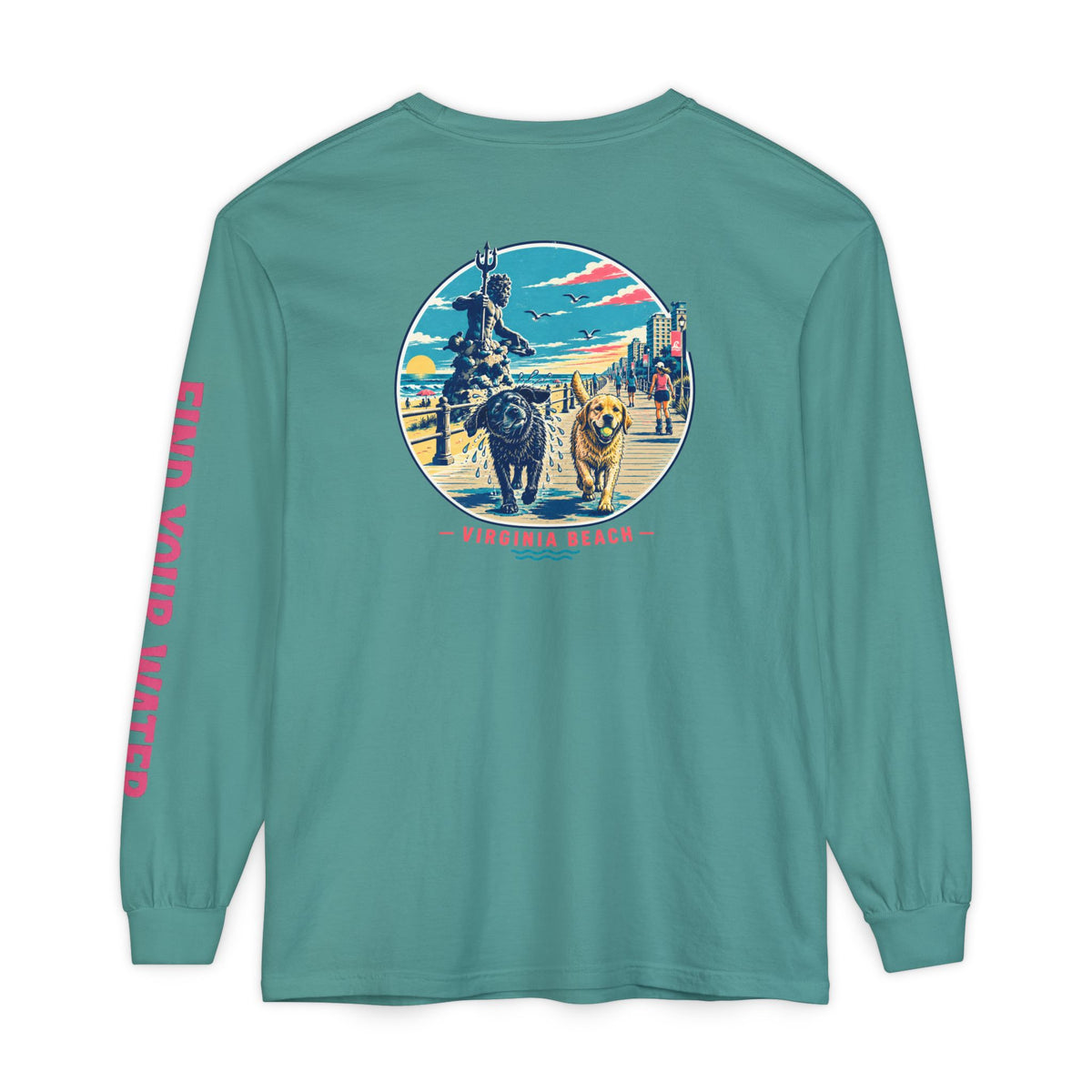 Local Waters Virginia Beach 'Find Your Water' Long Sleeve Tee