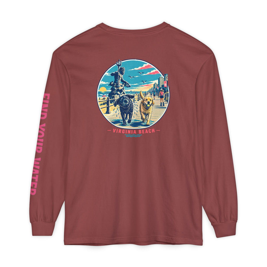 Local Waters Virginia Beach 'Find Your Water' Long Sleeve Tee