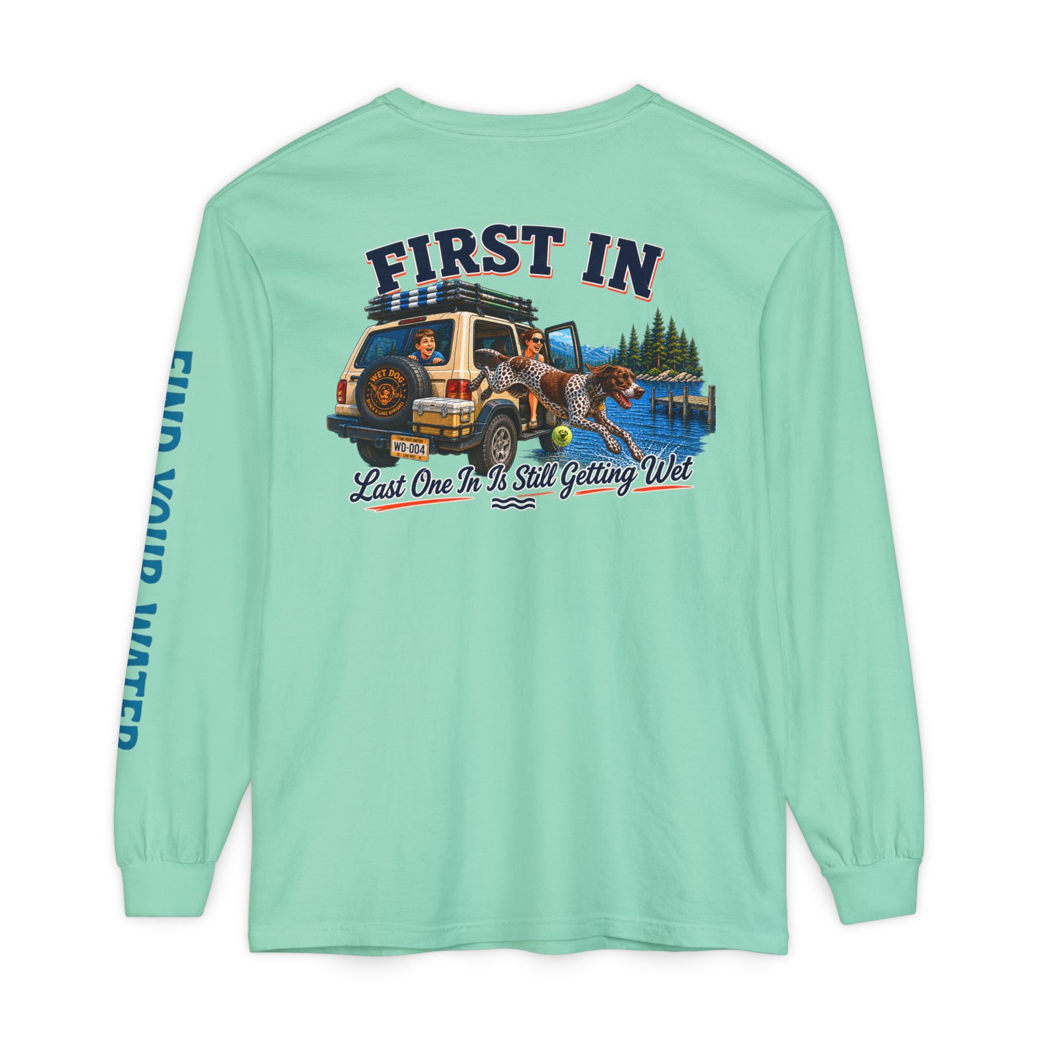 Wet Dog "First In" Long Sleeve T-Shirt | Find Your Water