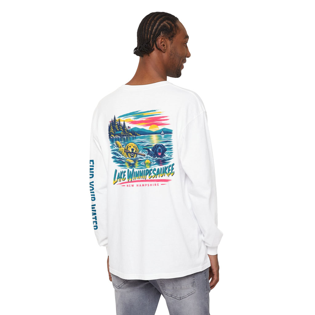 Wet Dog Locals: Lake Winnipesaukee Long Sleeve T-Shirt | Find Your Water