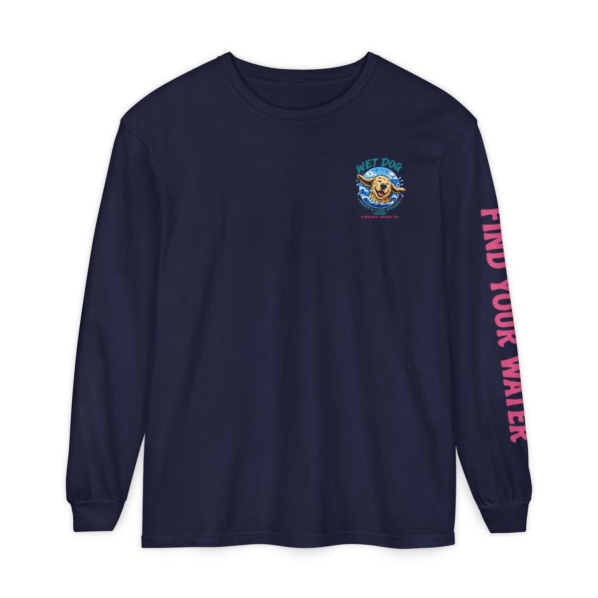 Local Waters Virginia Beach 'Find Your Water' Long Sleeve Tee