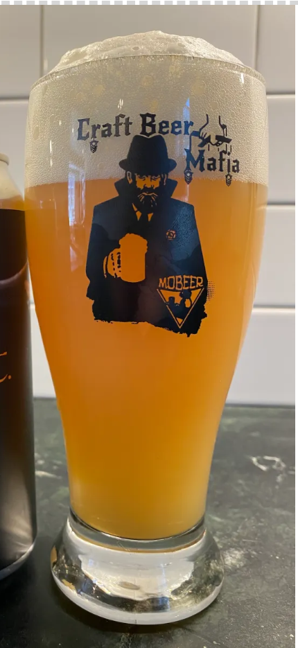 Craft Beer Mafia 19 Oz Pub Glass