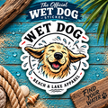 Wet Dog Official Logo Sticker